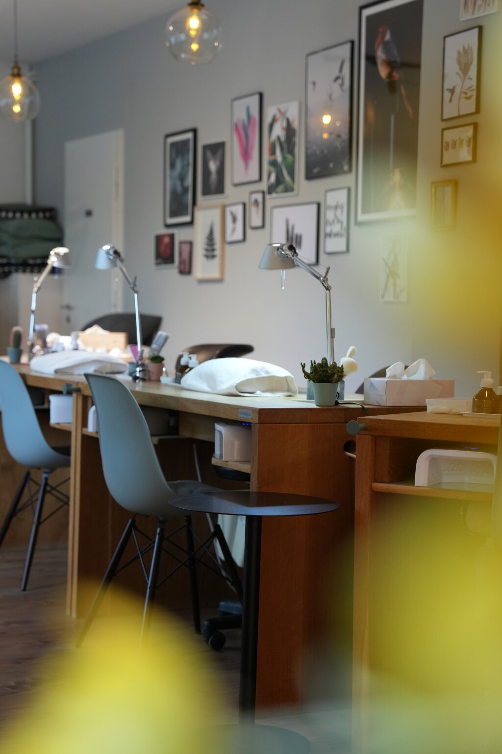 Manicure Arbeitspl&auml;tze im Nagelstudio Beautylounge Reinach.